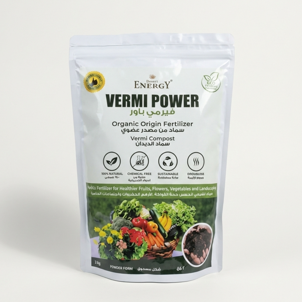 Organic Vermi Compost Fertilizer x 3 Bundle