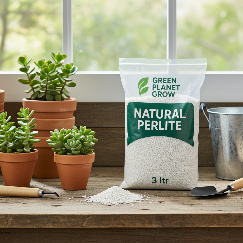 Premium Natural Perlite 100% / 3ltr x 3 Bundle