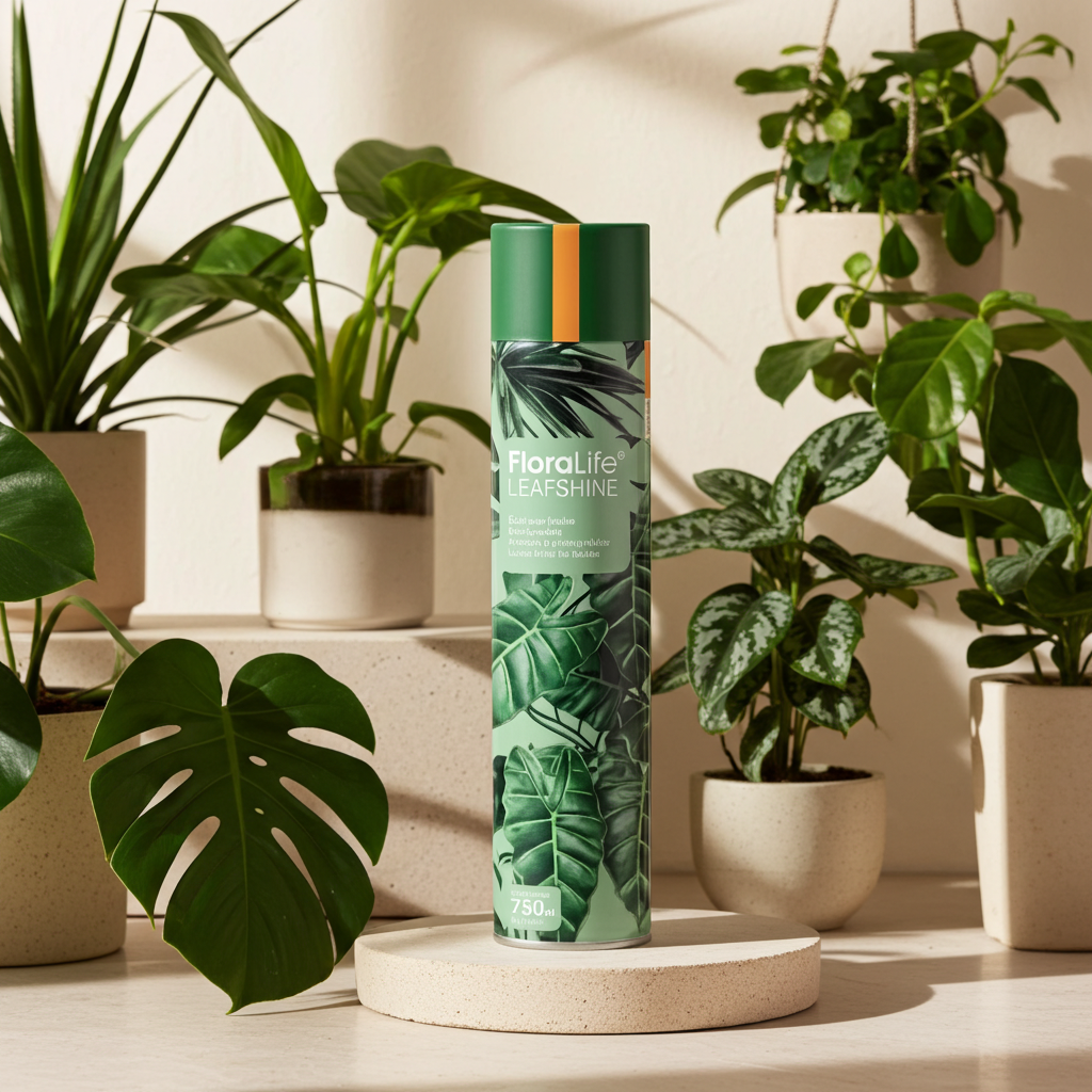 Floralife Leafshine 750ml Scent Free Clear Spray for Plants and Flowers