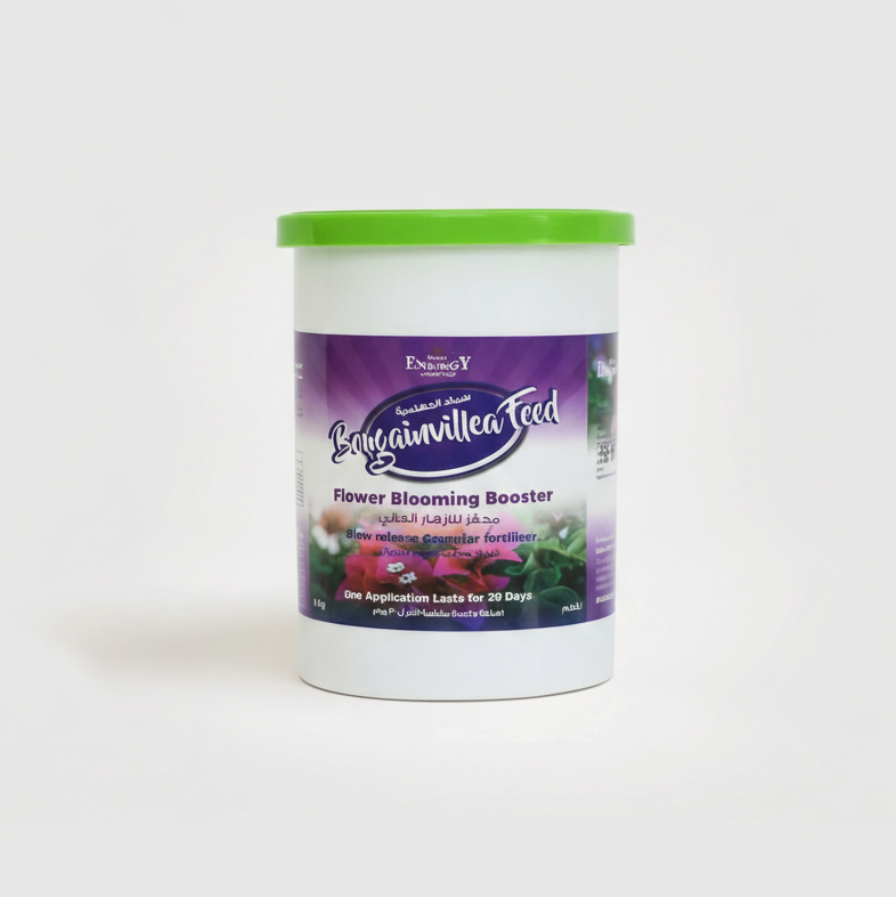 Container of Flower Blooming Booster on a white background