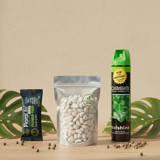 مجموعة أناقة الزهور المقطوفة