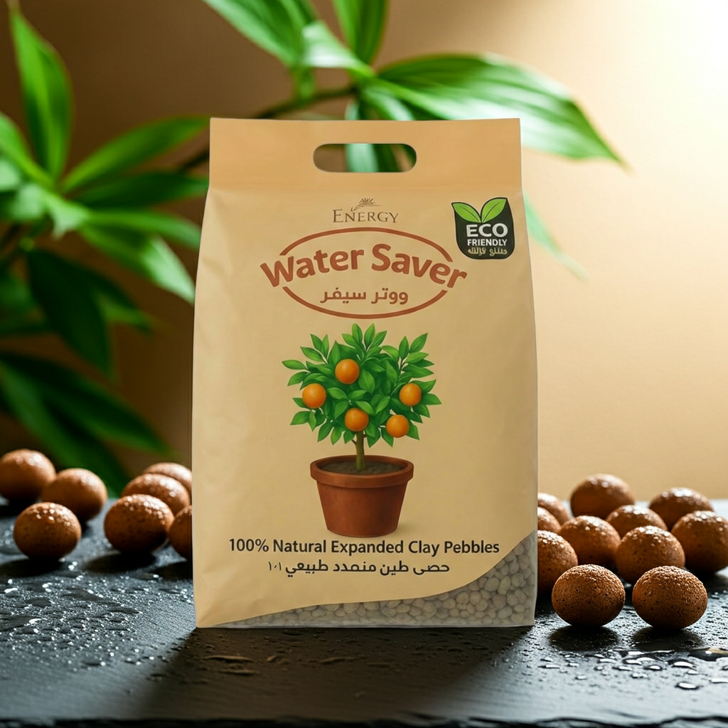 حصى طينية فاخرة موفرة للمياه