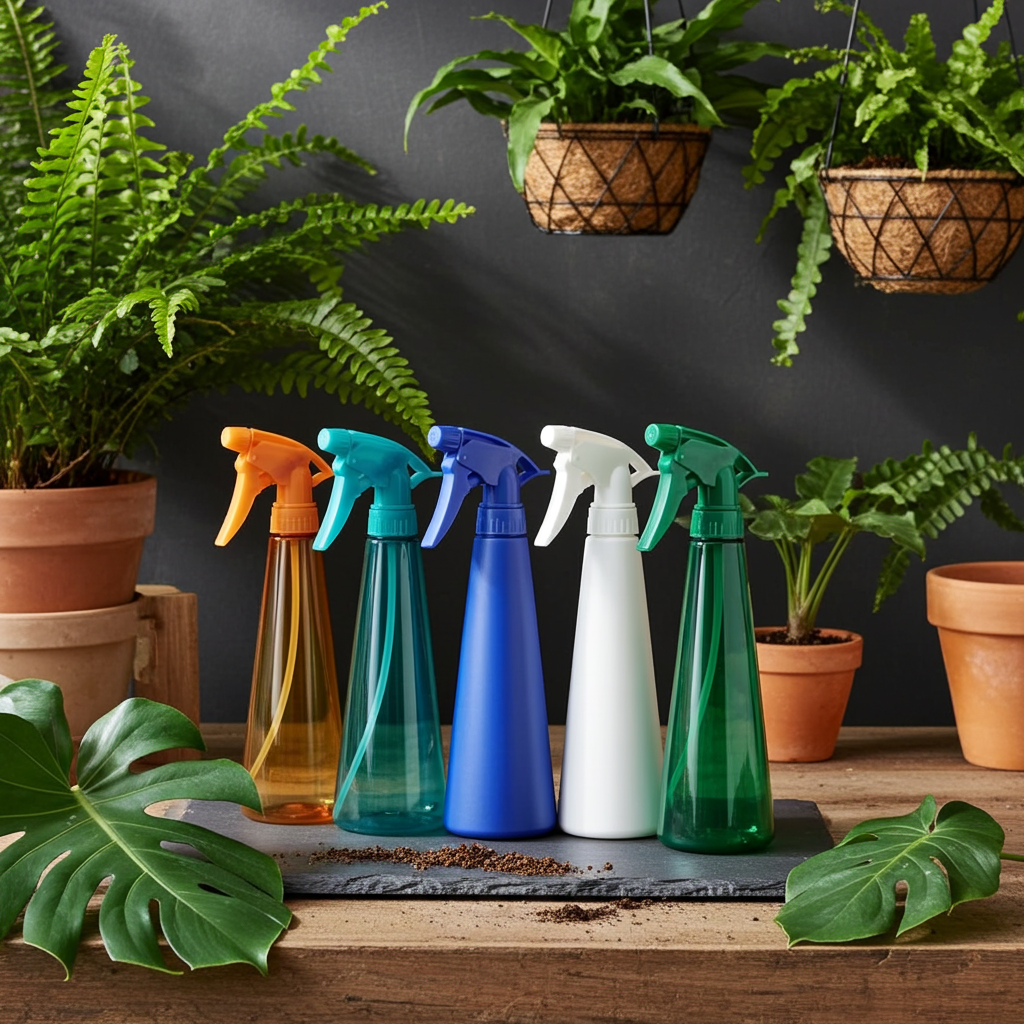 Plastic Spray Bottle For Sanitising, Watering Plants