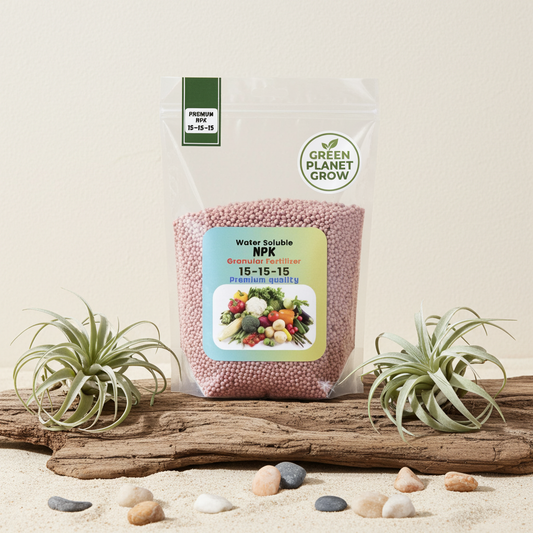 White/Red Granular NPK 15-15-15+TE Plant Fertilizer
